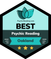 Best Psychic Reading Oakland Badge
